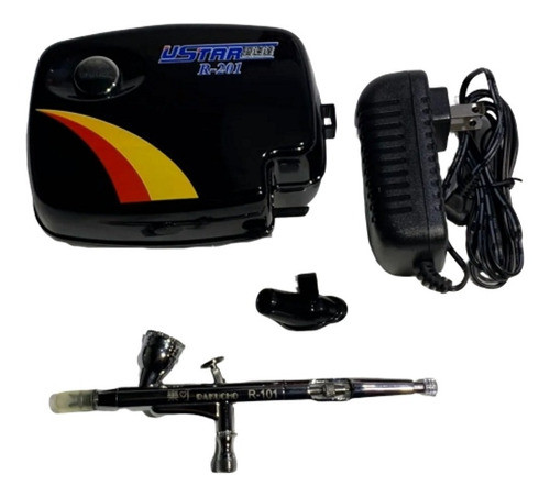 Aerografo + Compresor Pintar Body Paint Reposteria Full C69 0