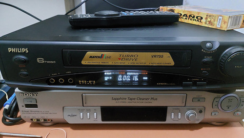 Videocassetera Philips Matchline Vr755 1