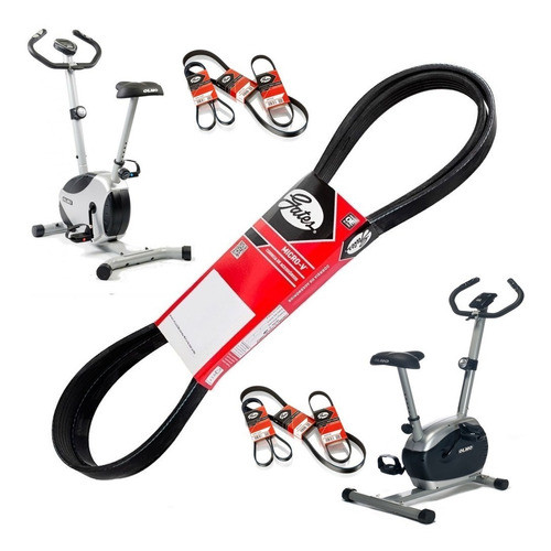 Correa Para Bicicleta Fija  J473 (1200mm) 6 Guias Gates 0