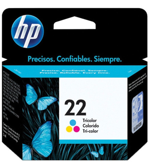 Kit Cartuchos Originais Hp 21 Preto E 22 Color Novo P D2460 1