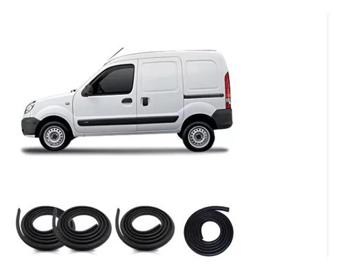 Juego Gomas Burletes De Puerta Renault Kangoo 1