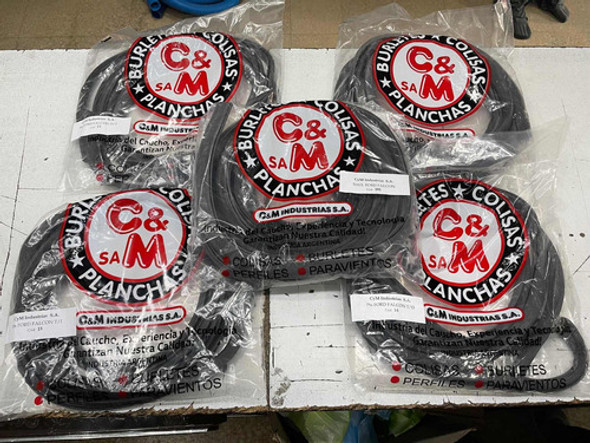 4 Burlete De Puerta Ford Falcon + Burlete Baul Envio Gratis 1