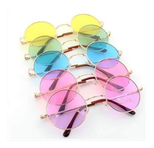 Lentes Lennon Cotillon Varios Colores X Unidad 0