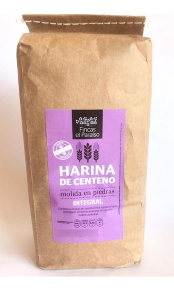 Pack 3 Harina Organica Integral (integral, Espelta, Centeno) 1