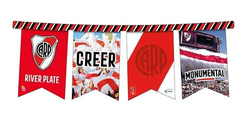 Banderín Guirnalda River Plate 0