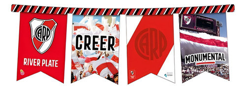 Banderín Guirnalda River Plate 0