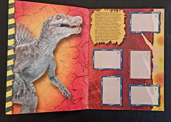Album De Figuritas Jurassic Park 3 - Vacio 1