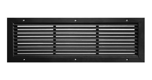 Rejilla De Ventilacion 60x15 Fija - Retorno/extraccion Negro 0