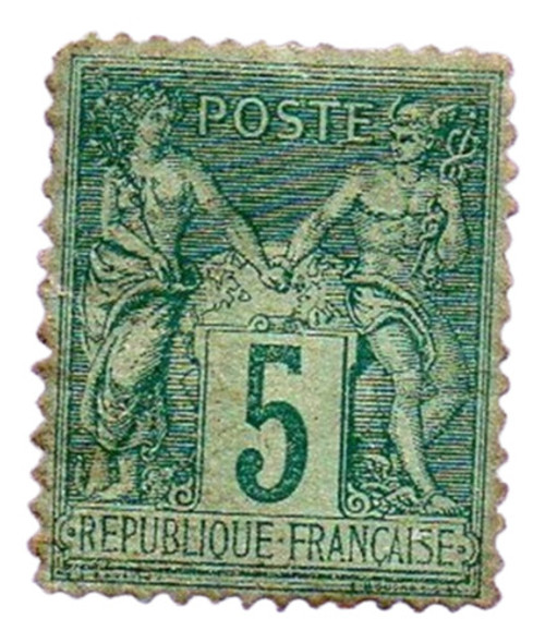 Sello N° 75 De Francia 0