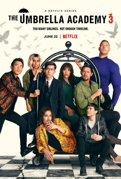 Dvd 3° Temporada Série The Umbrella Academy 0