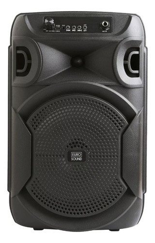 Bafle Parlante Portatil Eurosound Bateria Bluetooth Luces 1