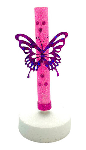 Bengala Con Gibre Y Aplique De Mariposa 0