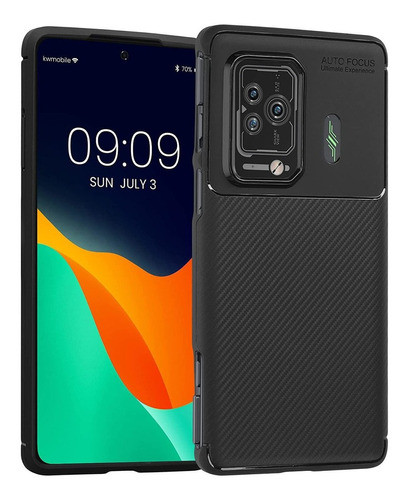 Funda Silicona Negra Para Xiaomi Black Shark 5/5 Pro 0