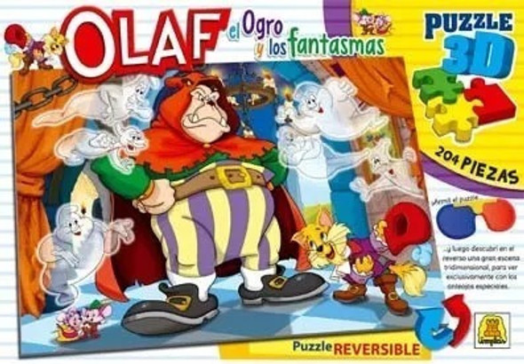 Olaf El Ogro Puzzle 3d X 204 Piezas Implas  - Sharif Express 1