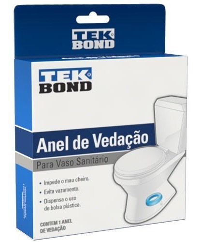Aro Goma Sellador De Asiento Inodoro Sin Guia Tekbond 0