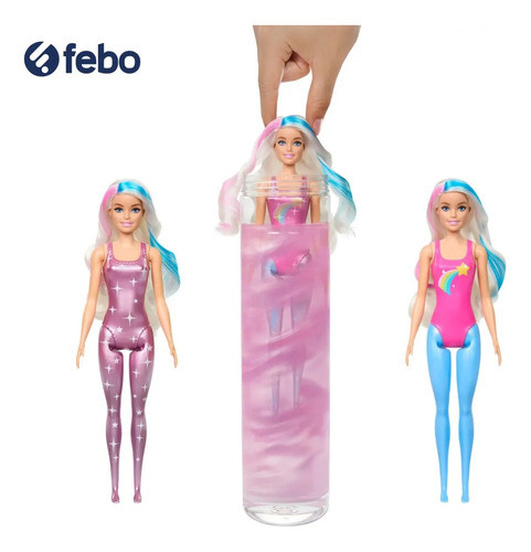 Muñeca Barbie Mattel Revael Galaxy Rainbow Diseños Surtidos 1