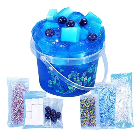 Slime De Cristal Prefabricado Con Forma De Cubo De 0 Slime De Cristal Prefabricado Con Forma De Cubo De 0