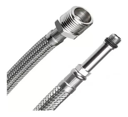 Repuesto Monocomando Cocina Flexibles X 50 Cms El Par Macho 0