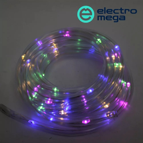 Combo Led Navidad Manguera 10 Metros + 2 Guirnalda 8 Metros 1