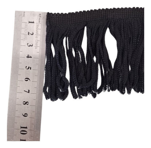 Fleco Negro 7 Cm X 2 Metros Tienda Endless 0