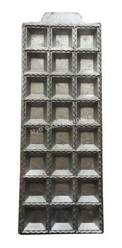 Molde Raviolon Plano 24 Piezas Fundición Aluminio 0