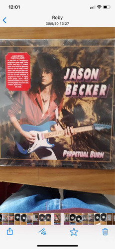 Lp Jason Becker ( Perpetual Burn) Usa / Nuevo Sin Uso 0