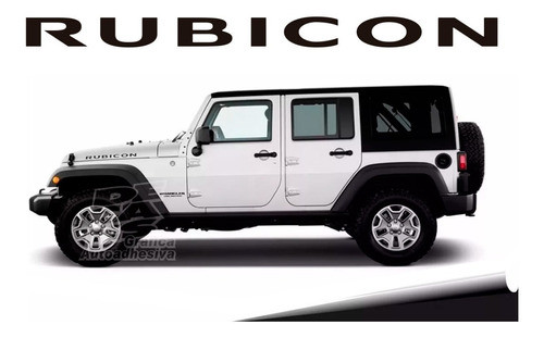Calco Jeep Rubicon Juego 2 Unidades 0