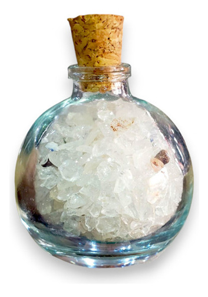 Garrafinha Energização Pedra Natural Quartzo Cristal 1