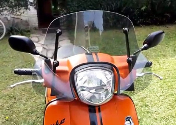 Parabrisa Corto Kymco Like 125 C/ Soportes Scooter Motos 1