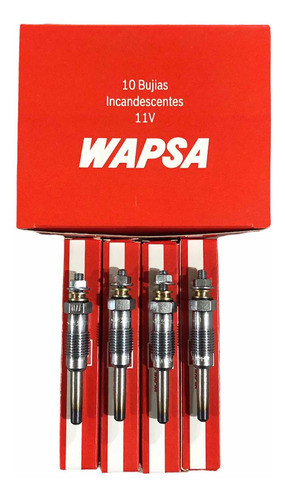 Bujias Incandescentes Wapsa Para Ducato 2.5 Td Hasta 1994 0