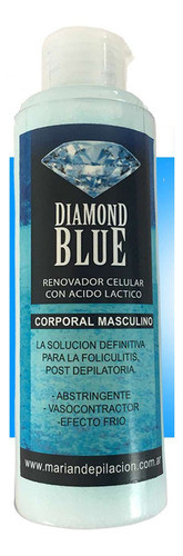 Gel Masculino Postdepilacion Efecto Frio- Diamond Blue 200ml 0