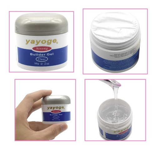 Gel Construcción D Uñas Esculpidas Cover Pink Y Clear 56 Grs 0