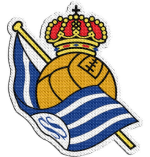 Parche Termoadhesivo Escudo España Real Sociedad De Futbol 0
