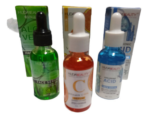 Kit Serum Facial Trio/ Hialuronico +aloe Vera+ Vitamina C 1