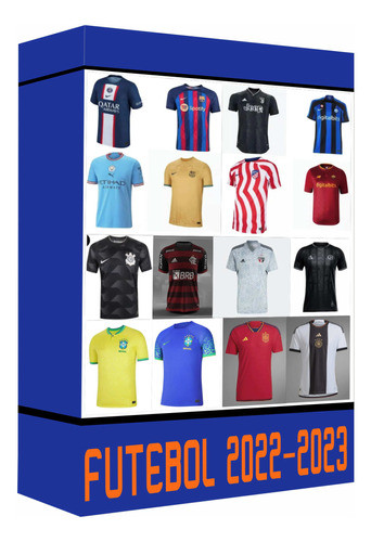 Vetores Camisa Times De Futebol - Pack + 300 Artes 0