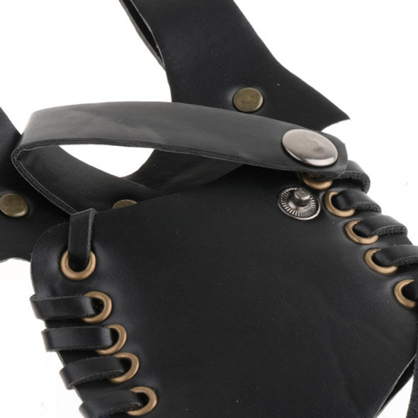 Sapo Espada Medieval Cinto Pu Bainha Bainha Preto 1