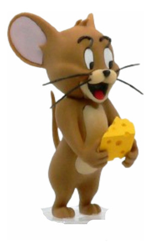 Muñeco Figura Raton Jerry 10cm Dibujo Animado Impresion 3d 0