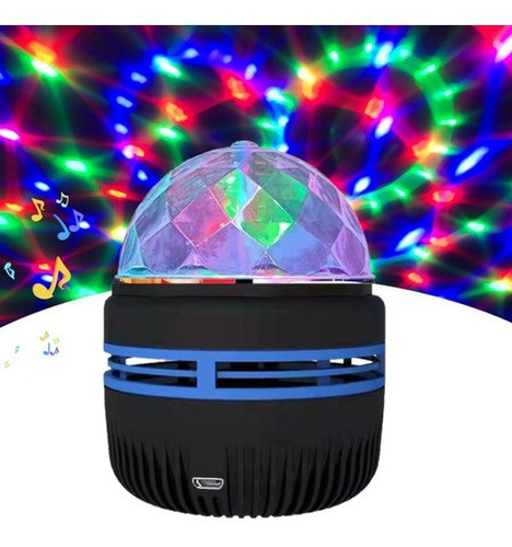 Lampara Media Bola Rgb Chica Usb 1