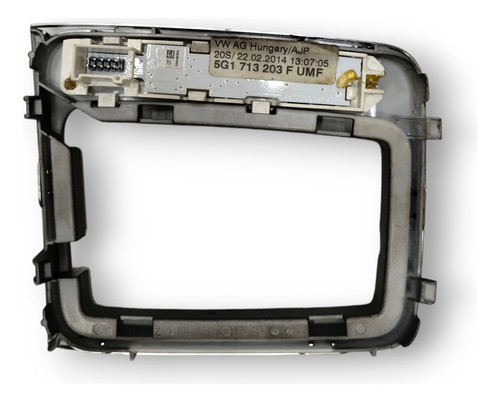 Moldura Trambulador Volkswagen Golf Aut 2014 2015 2016 1