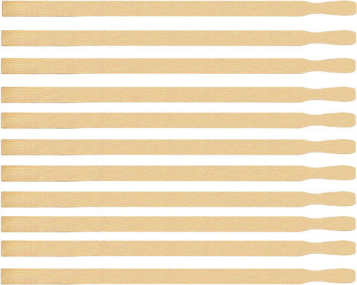 Palos De Madera Para Mezclar Pintura, Pack De 10, 43 Cm De L 0