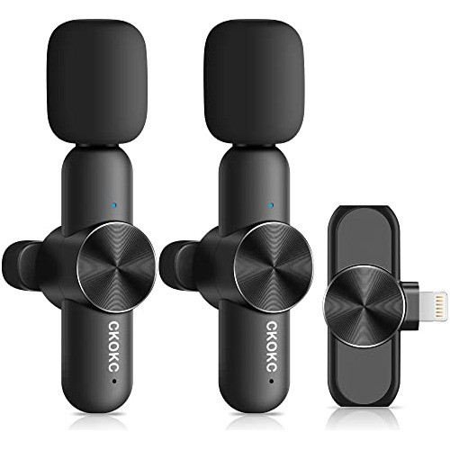 Microfono Inalambrico Dual iPhone iPad Con Clip Para Ropa 0