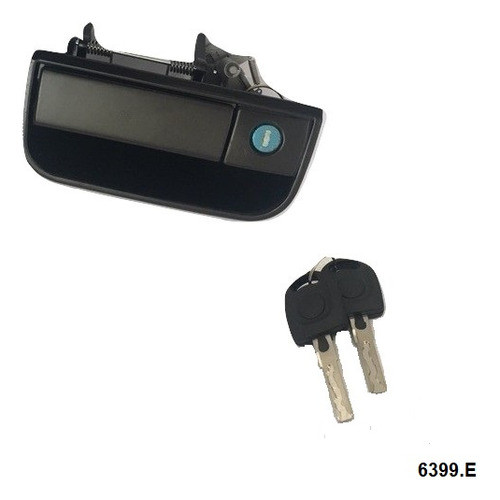 Manija Portón Trasero Volkswagen Saveiro G5 Y G6 Con Llave 0