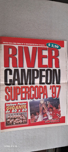 Revipóster River Campeón Supercopa 1997 0