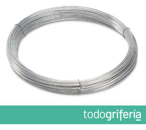 Alambre Liso Acero Galvanizado Nº16 5kg 1