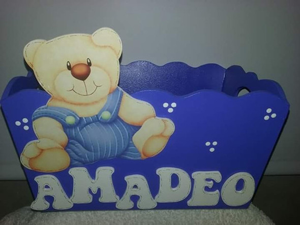 Caja Organizadora De Madera 0