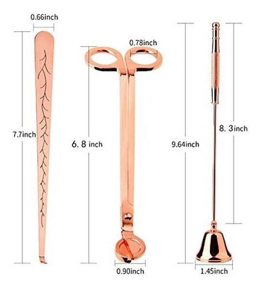 Apagavelas, Mas Dosificador Y Cortador De Mechas. 1