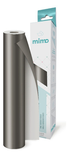 Vinil Adesivo Prata Fosco 30 Cm X 2,5 M - Mimo 0