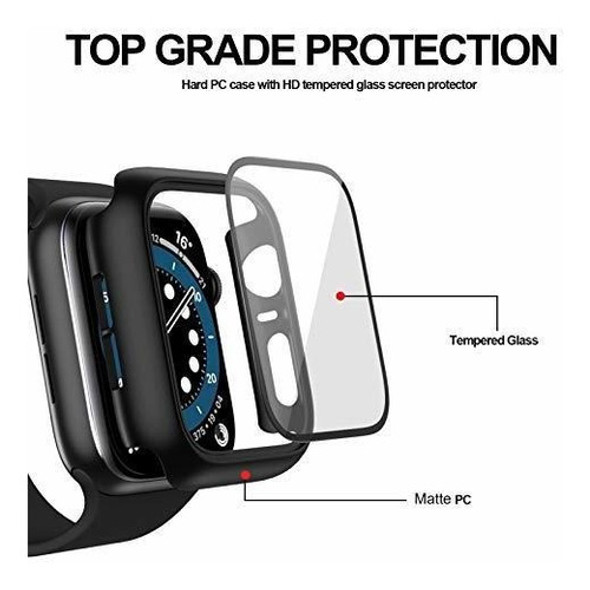 Protectores De Pantalla Para Apple Watch 40mm X 12 Colores 1