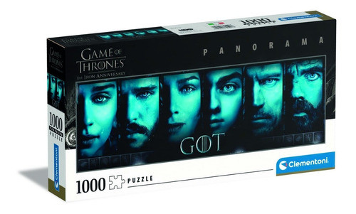 Clementoni Puzzle Games Of Thrones Panorama 1000 P Supertoys 0