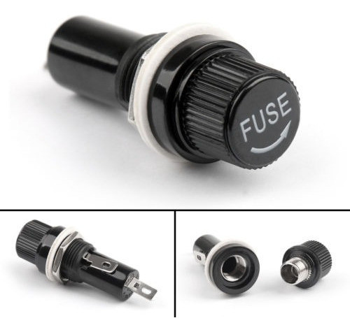 4 X Sci R3-13 Panel Montaje Chasis Portafusibles De 6x30mm C 1